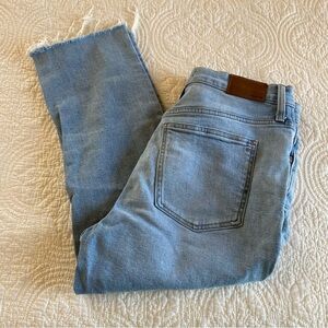 Madewell the perfect vintage jean size 29 petite raw hemline